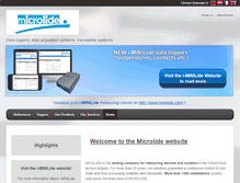 Tablet Screenshot of microlide.com